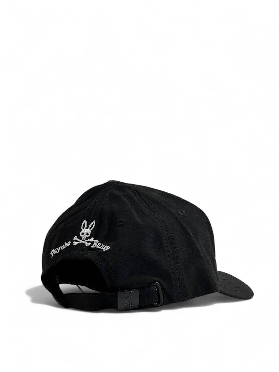 🐰 Psycho Bunny Black Cap – Iconic Skull Bunny Streetwear Hat 🔥