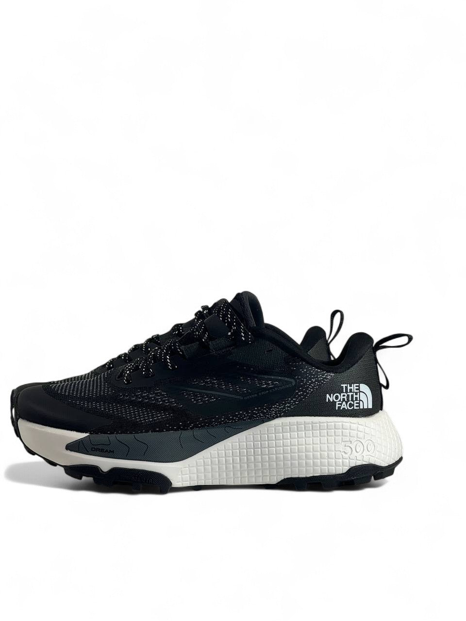 ⚫ The North Face Black & White Trail Sneakers – Performance Outdoor Running Shoes 🏞️