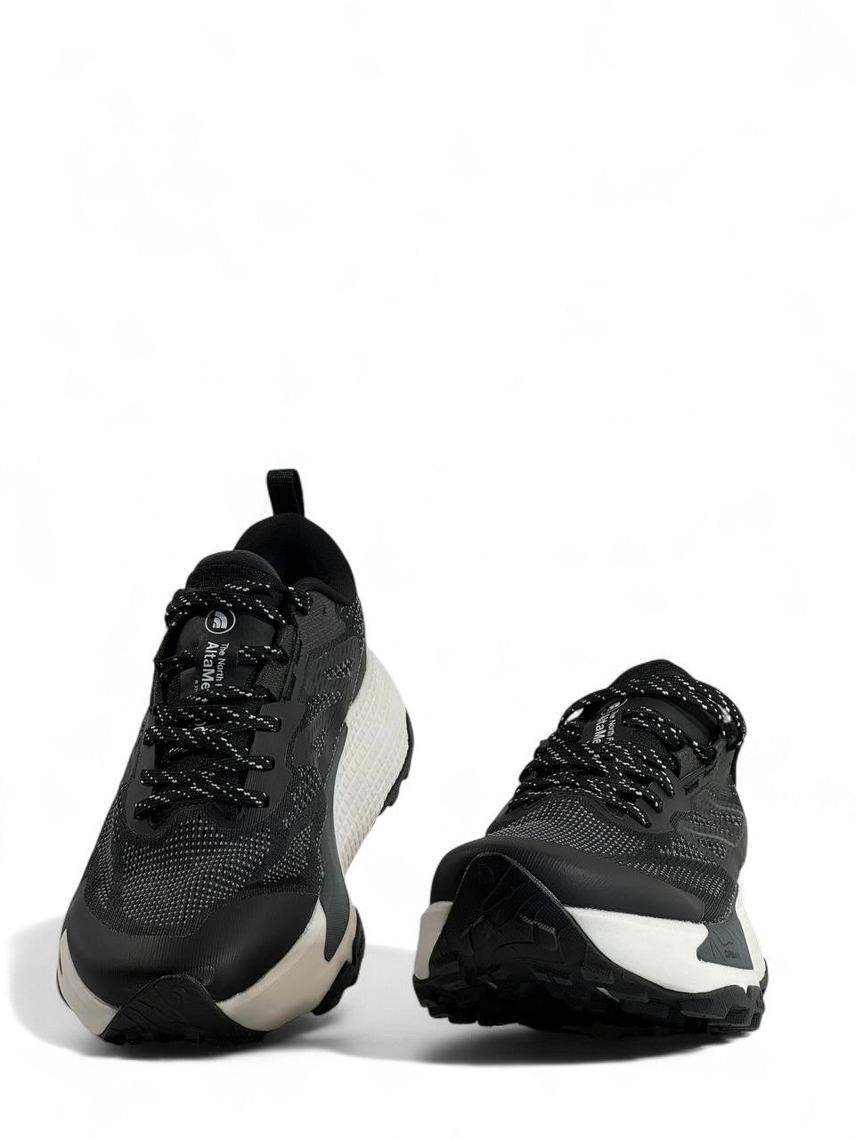 ⚫ The North Face Black & White Trail Sneakers – Performance Outdoor Running Shoes 🏞️