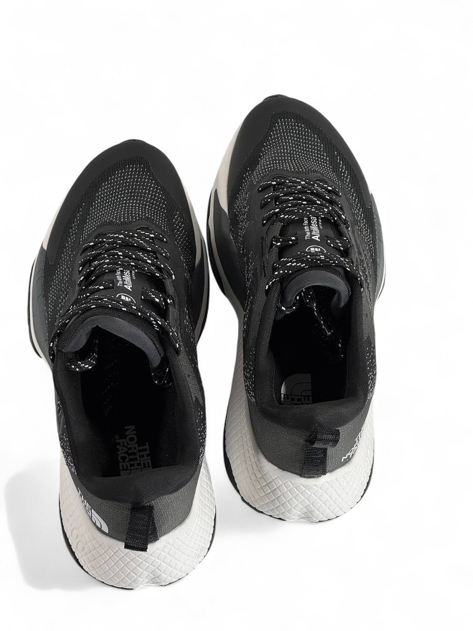 ⚫ The North Face Black & White Trail Sneakers – Performance Outdoor Running Shoes 🏞️