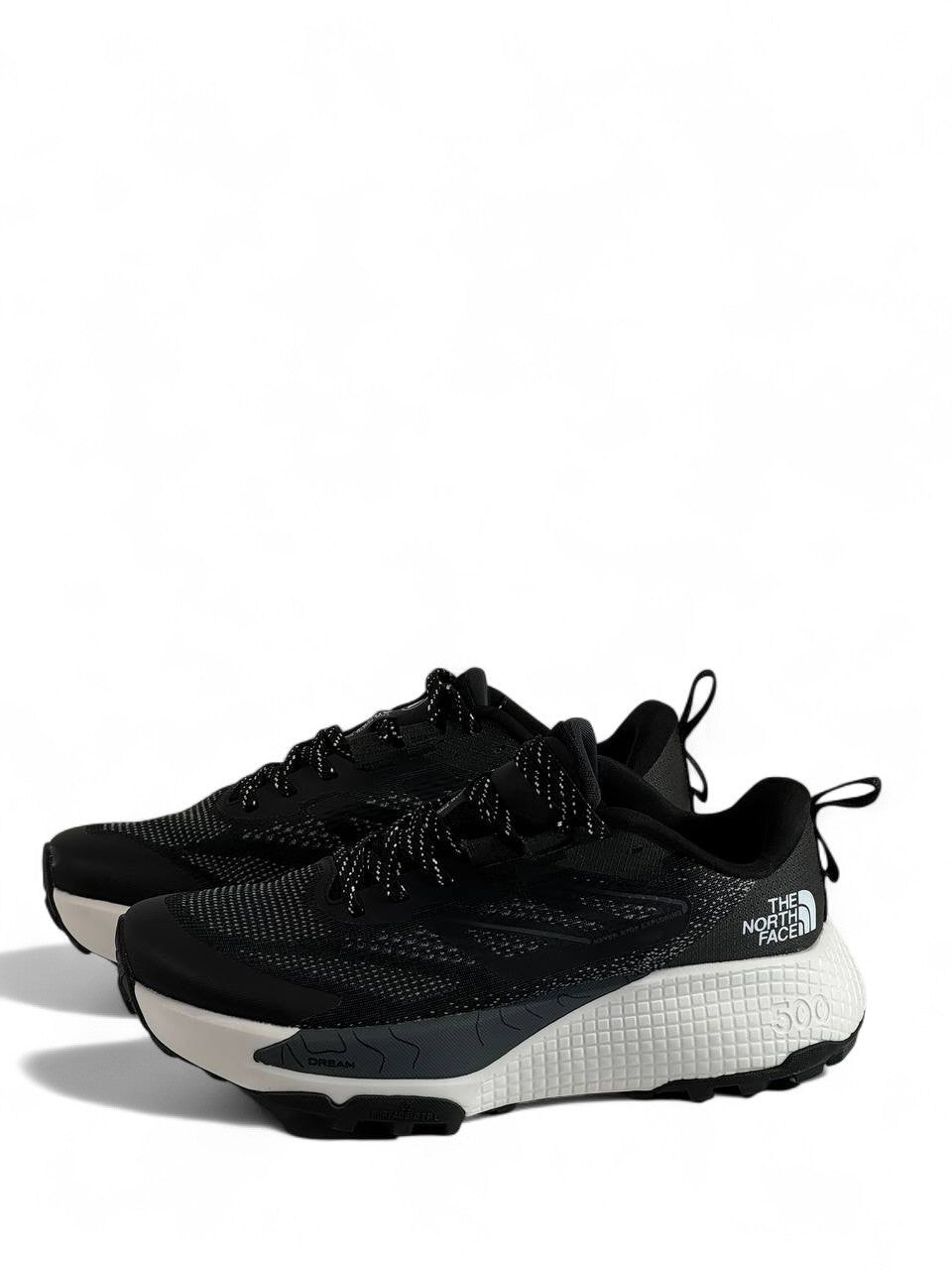 ⚫ The North Face Black & White Trail Sneakers – Performance Outdoor Running Shoes 🏞️