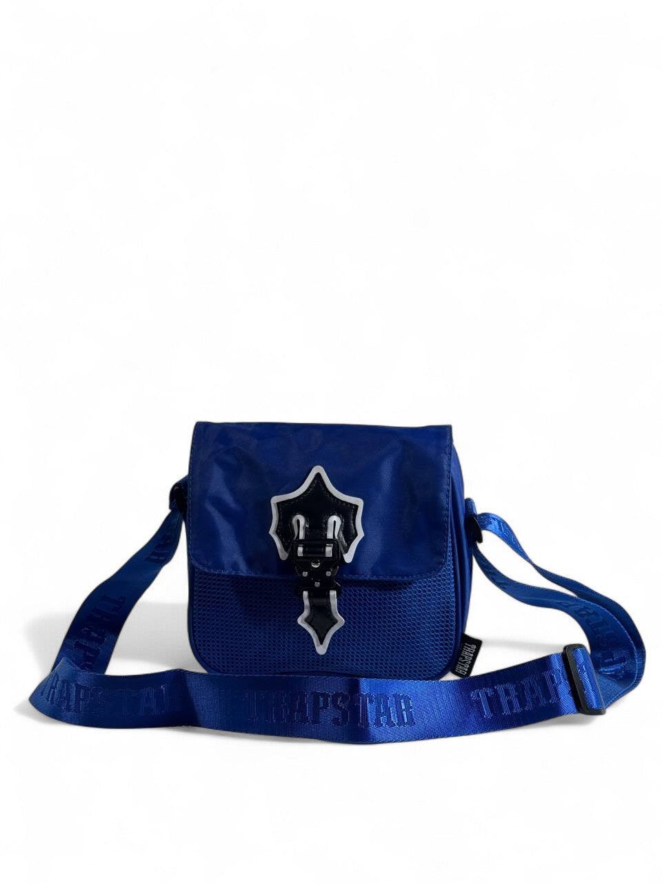 🔵 Trapstar Blue Crossbody Bag – Iconic Urban Streetwear Shoulder Bag 🔥