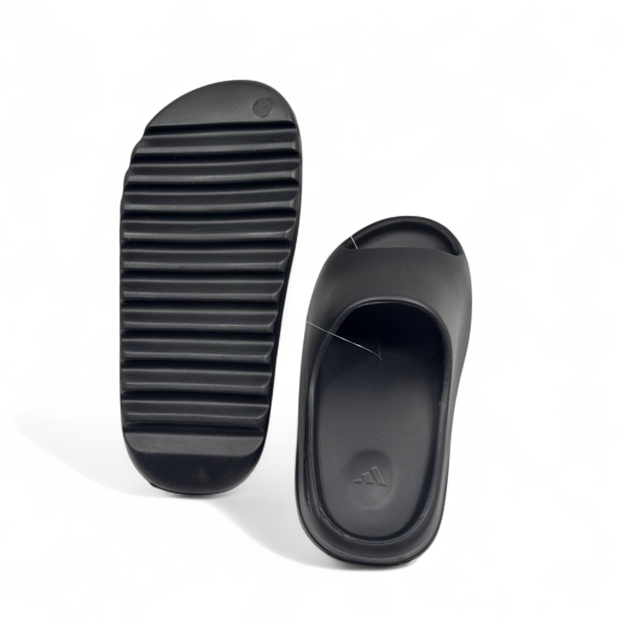 Adidas Black Adilette Slides ⚫ – Cloud Comfort with Minimalist Style