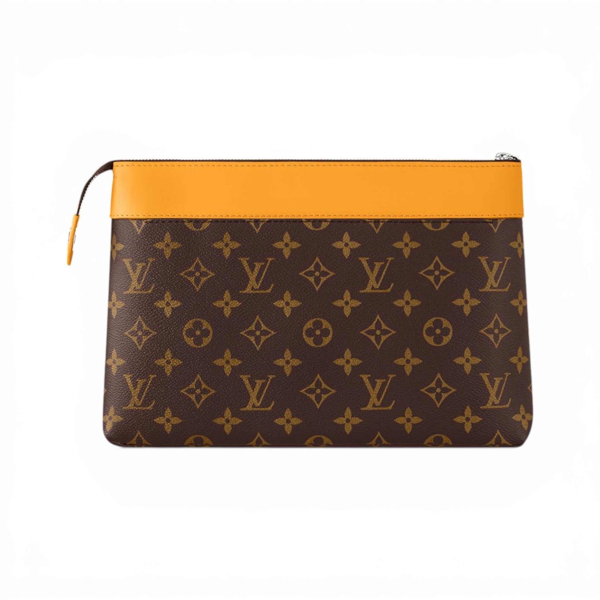 Louis Vuitton Monogram Yellow Wristlet Pouch Premium Edition 👜💛✨