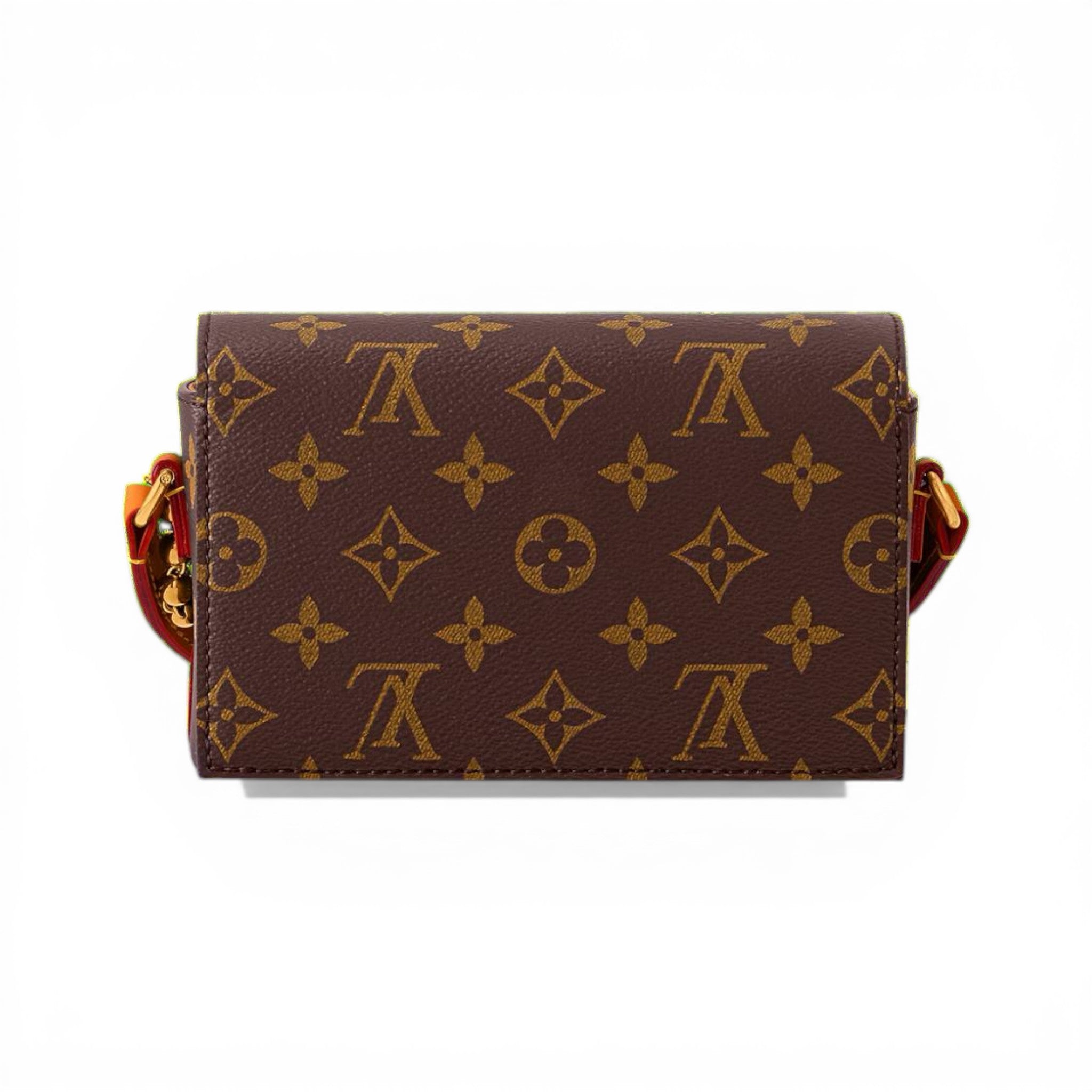 Louis Vuitton Monogram Lock Chain Crossbody Mini Bag ✨👜👑