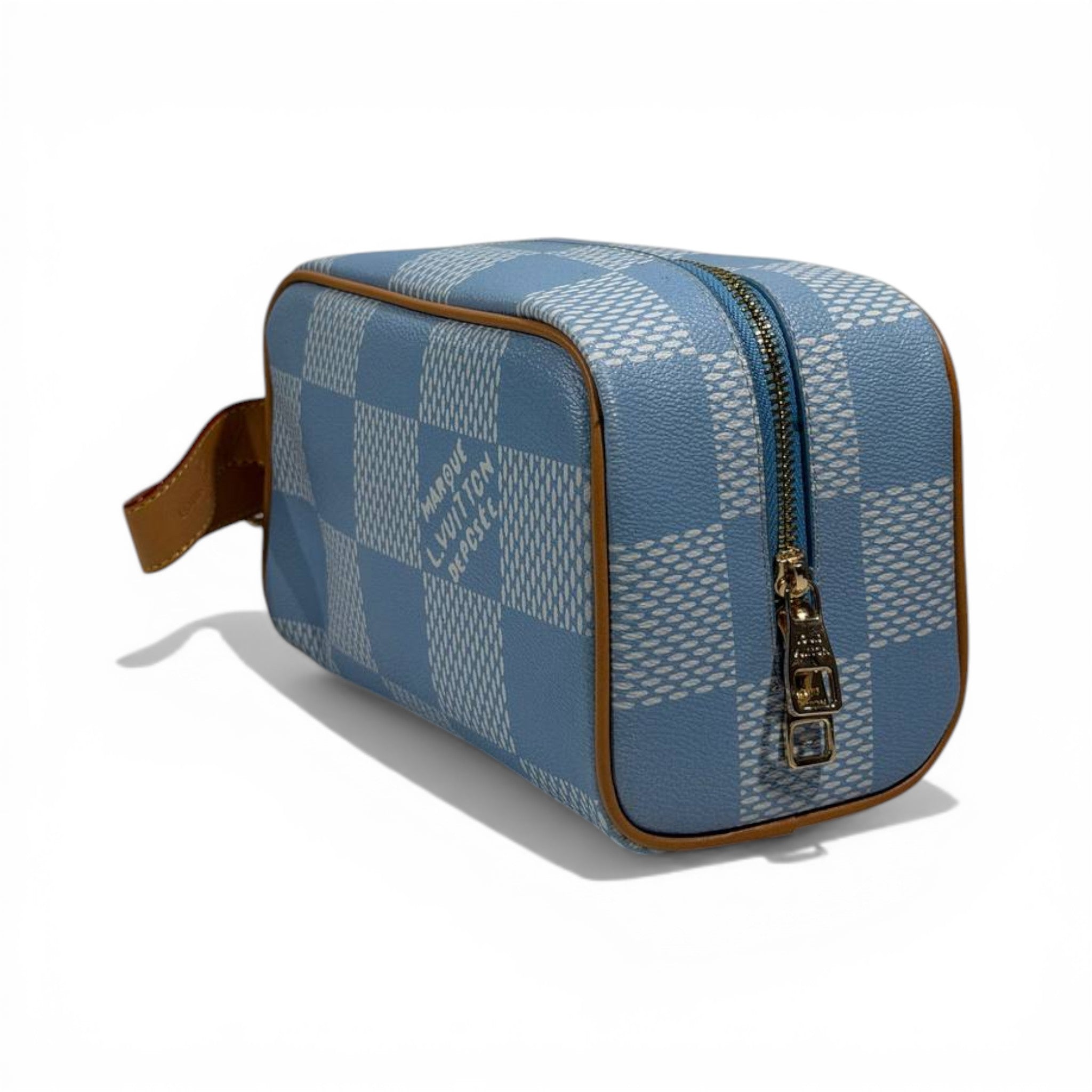 Louis Vuitton Damier Azure Blue Wristlet Pouch ๐โจ๐
