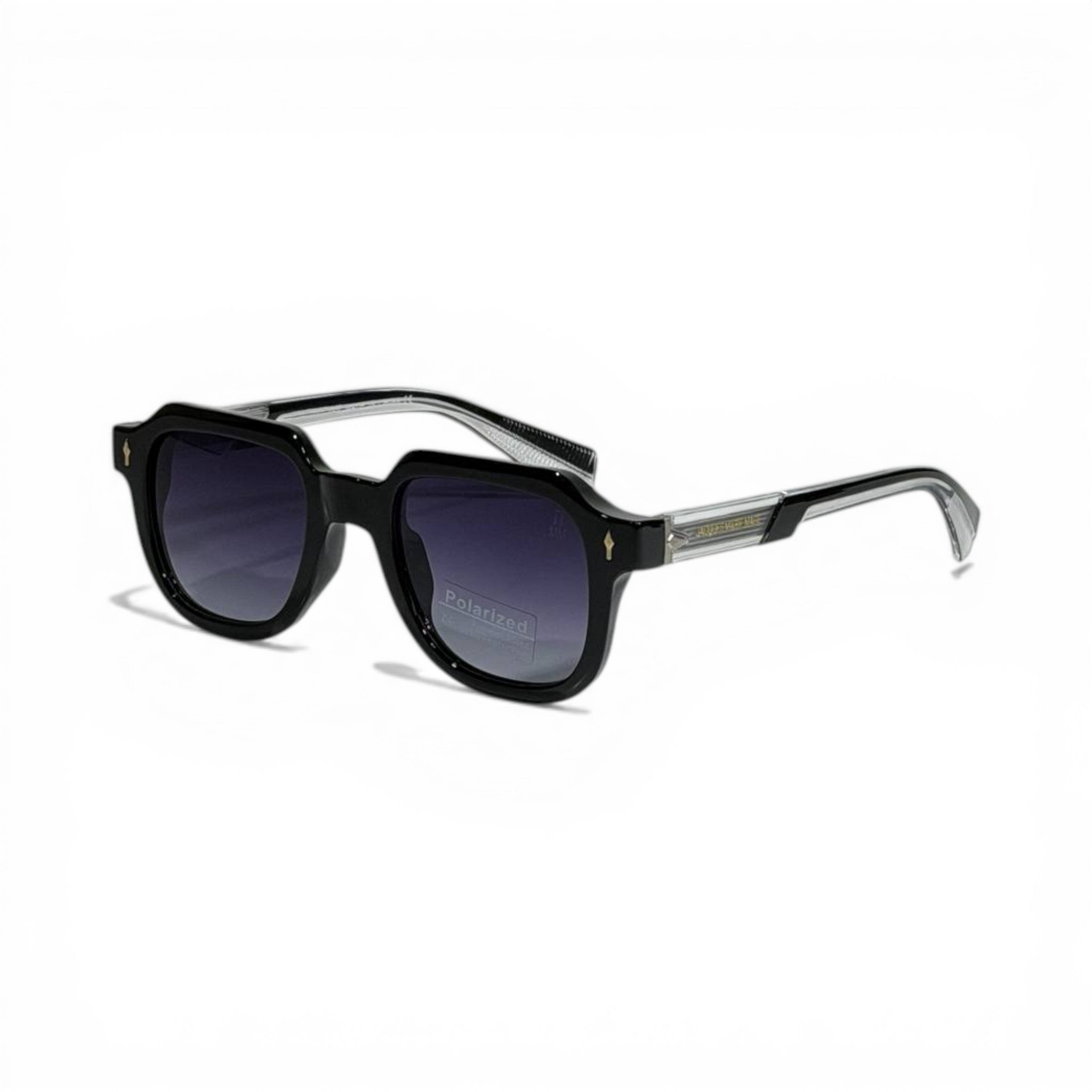 Jacquemus Polarized Noir Crystal Premium Sunglasses 🕶️🖤✨