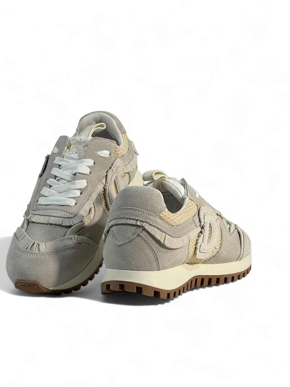 ✨ Christian Dior Light Beige Suede & Mesh Sneakers | Luxury Unisex Casual Shoes 🤍👟