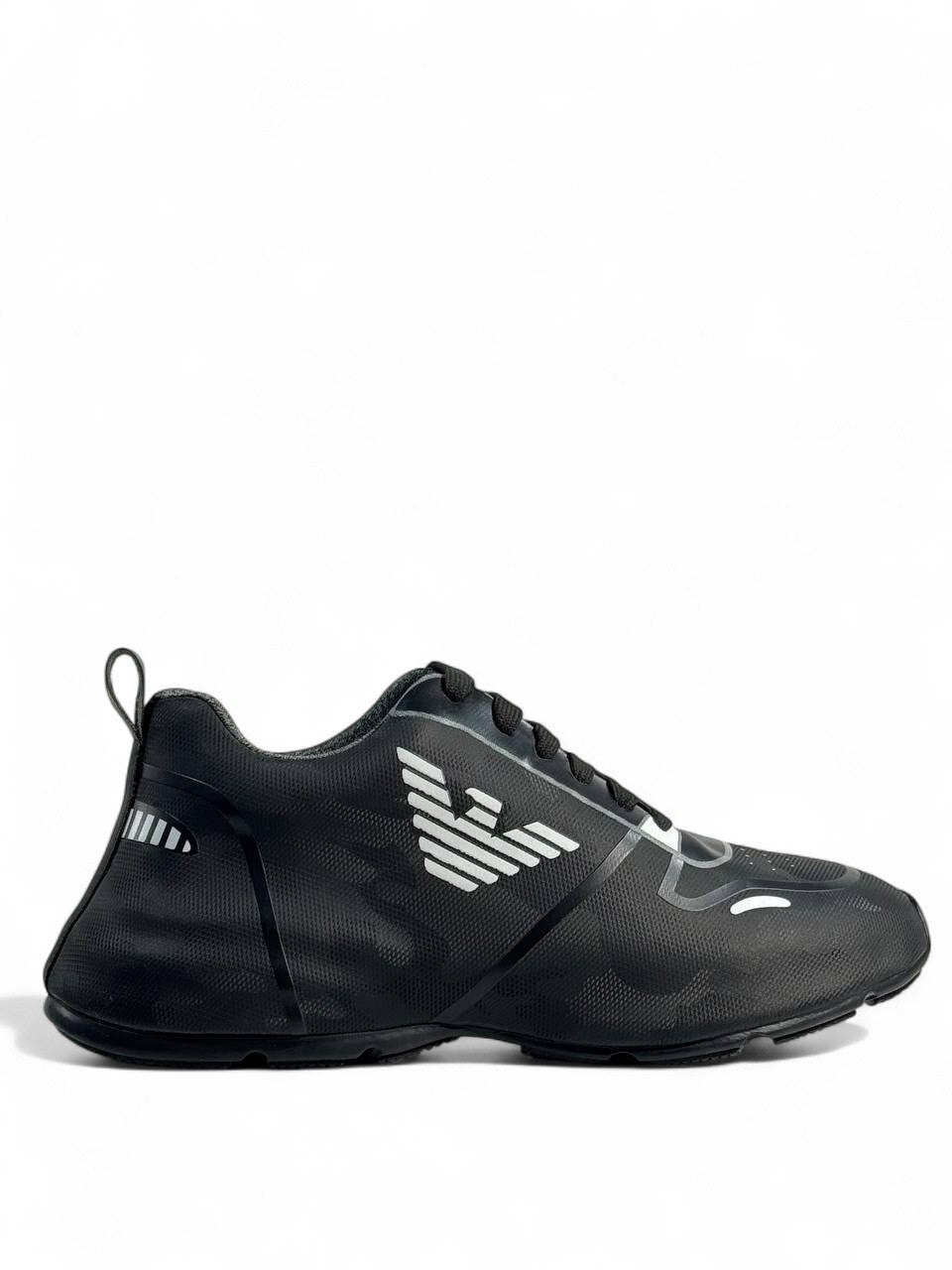 🖤 Emporio Armani Black Eagle Sneakers | Sleek Sporty Luxury Trainers 👟✨