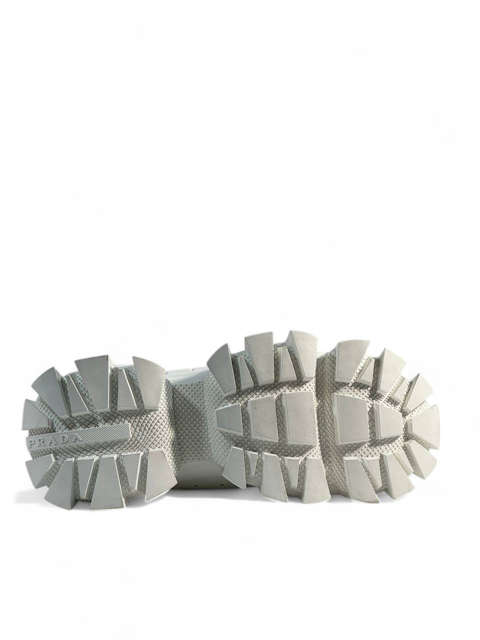 Prada Cloudbust Thunder Sneakers – Triple White ⚡🤍 | Bold Luxury Streetwear