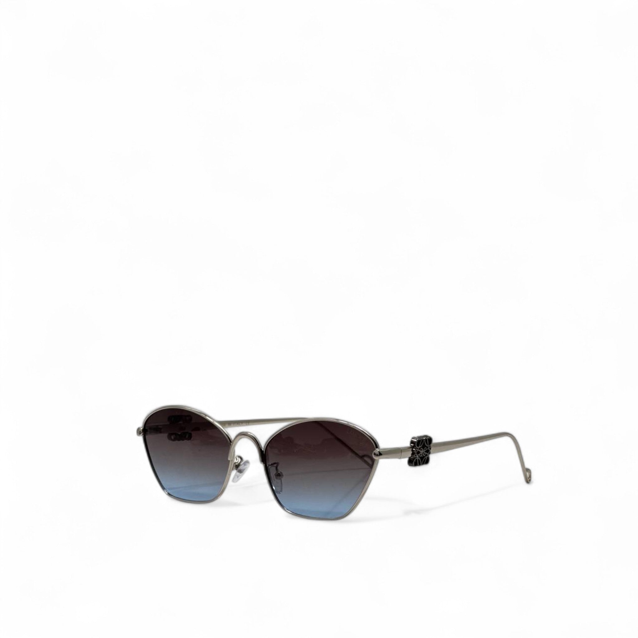 Loewe Gradient Cat-Eye Metal Sunglasses 💙 | Elegant Designer Eyewear