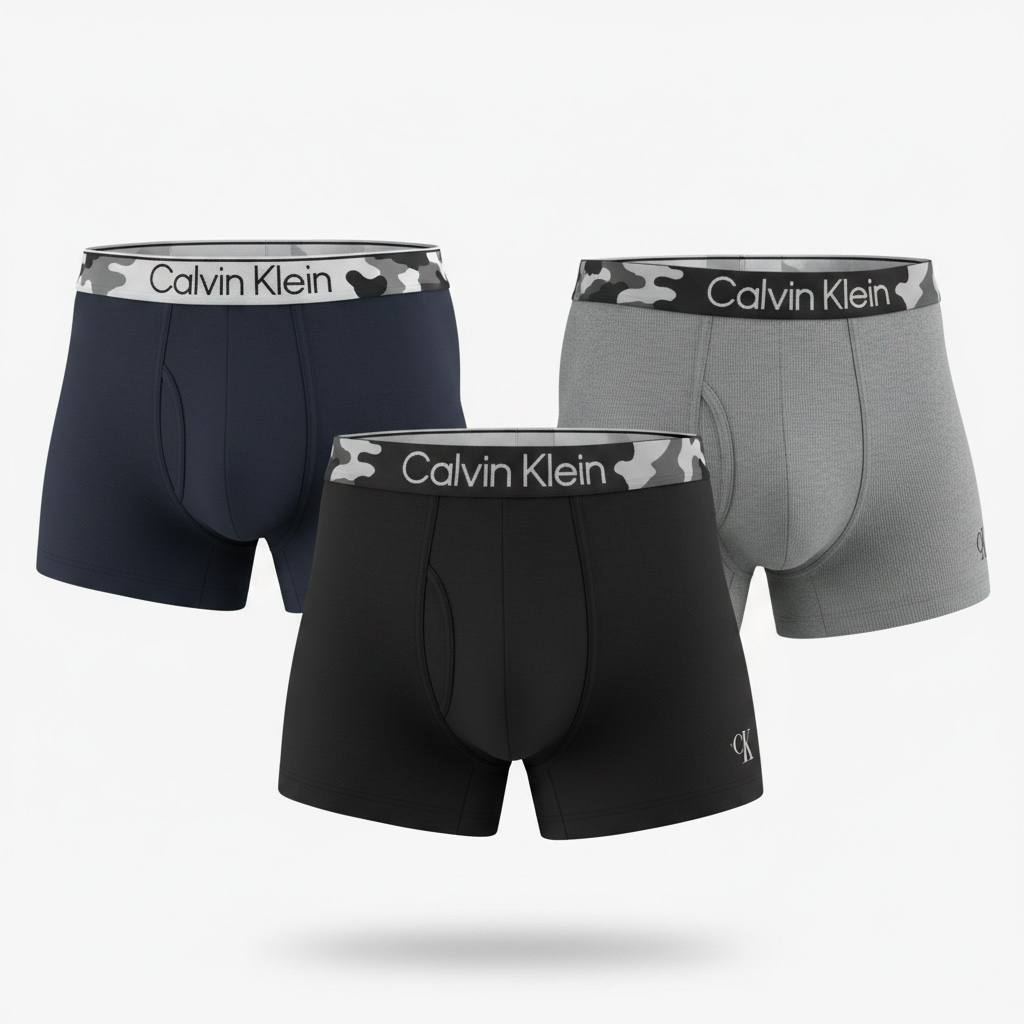 Calvin Klein 3-Pack Waistband Premium Boxer Briefs 🩲🔥✨