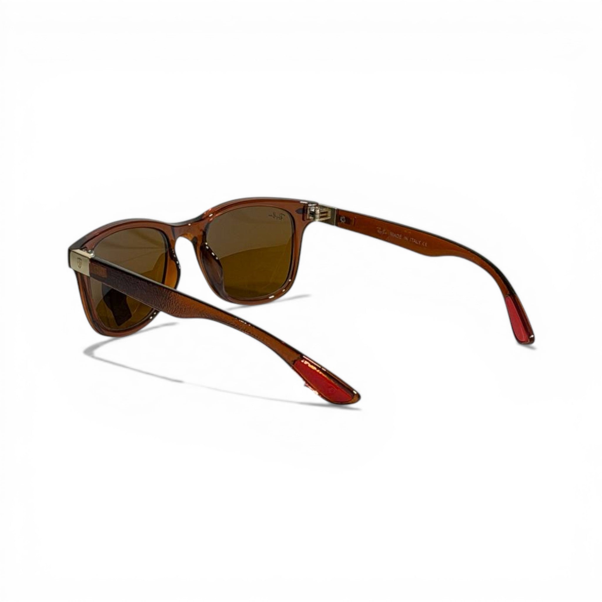 Ray-Ban Ferrari Brown Classic Sunglasses โ G15 Lens Luxury Edition ๐ถ๏ธ๐๏ธ