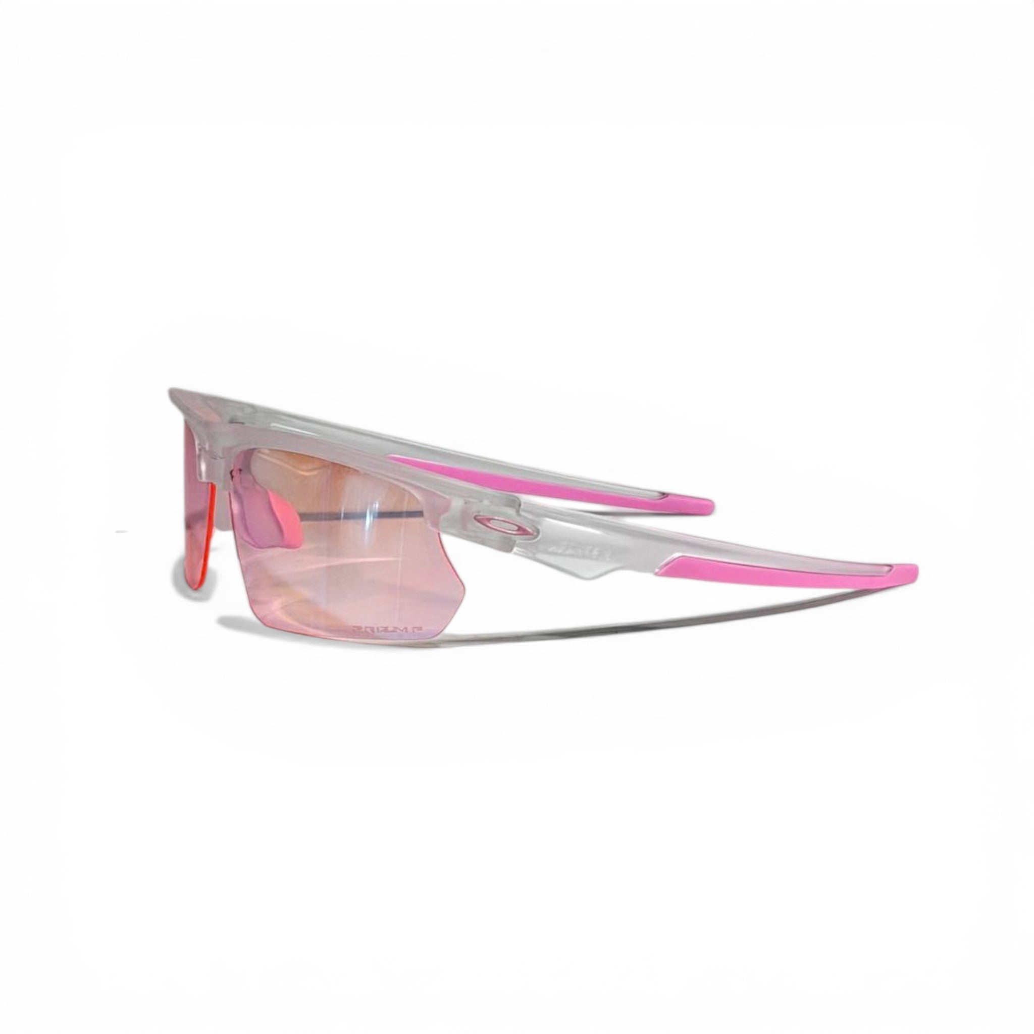 Oakley PRIZM Pink Rimless Sunglasses – Frost Crystal Edition 🕶️💖