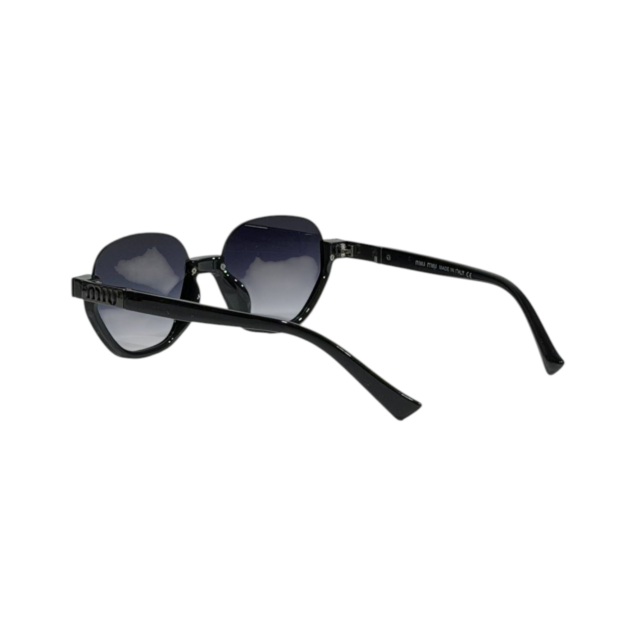 Miu Miu Luxe Oversized Black Aviator Sunglasses 🖤✨ Bold Designer Glam Eyewear