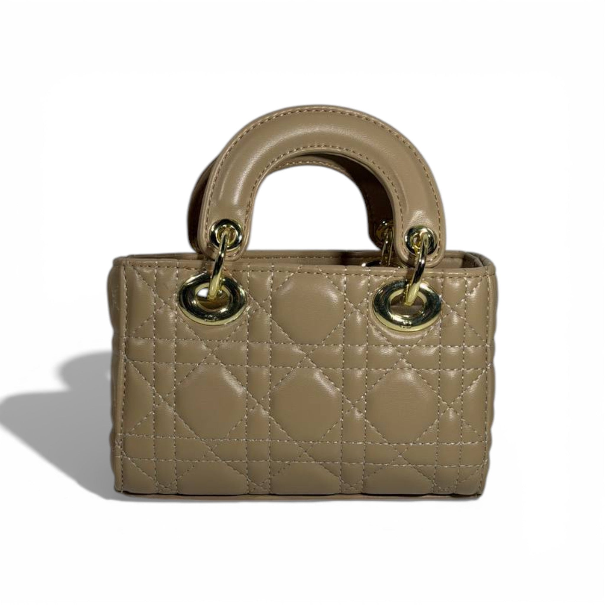 👜 Dior Lady Dior Mini Beige Bag – Iconic Elegance in a Timeless Silhouette ✨