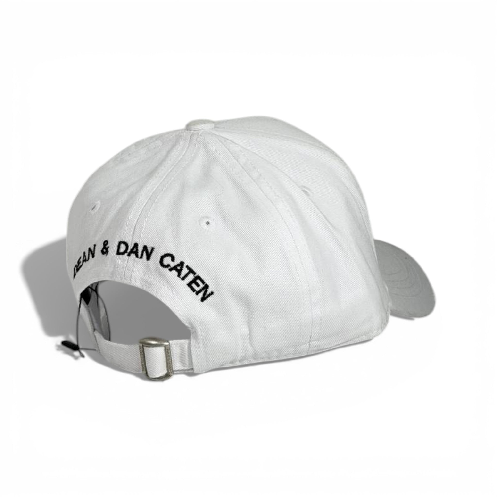 🧢 DSQUARED2 ICON Distressed White Cap