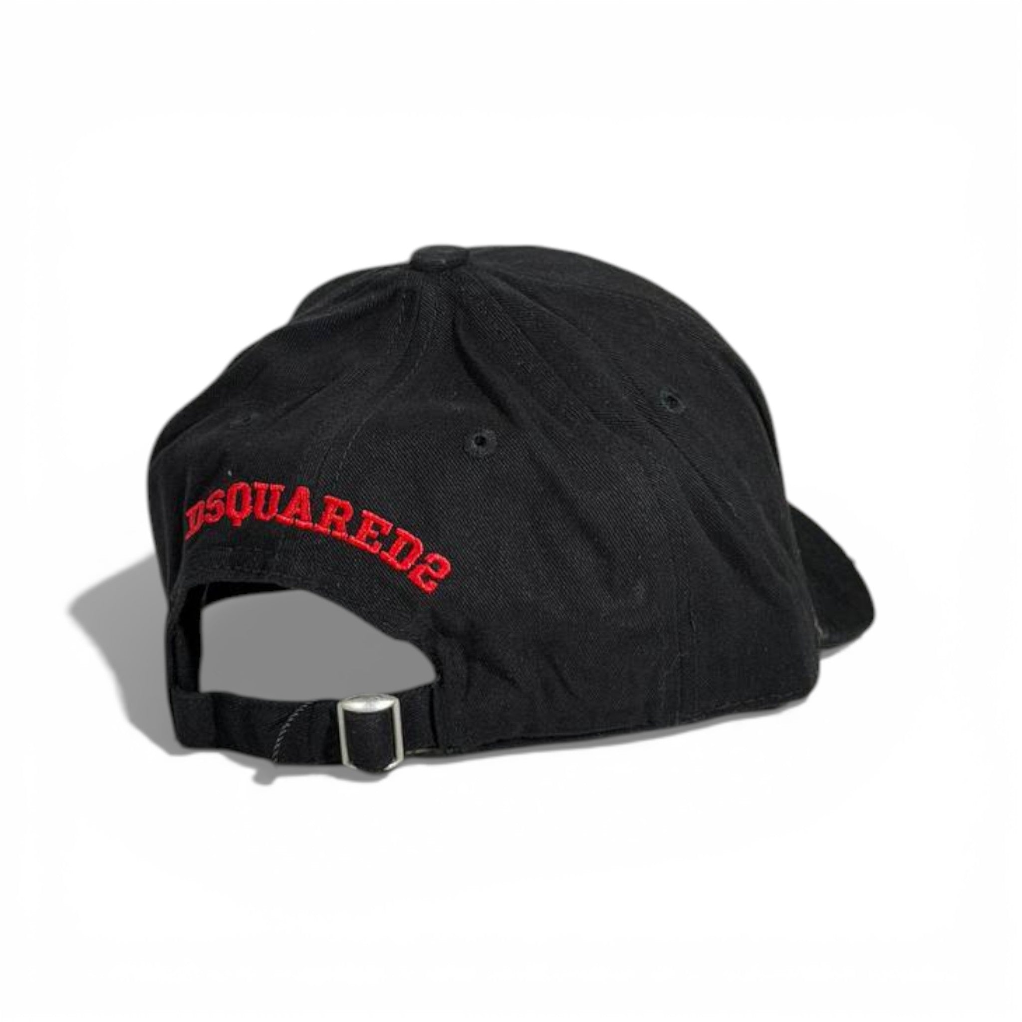š§¢ DSQ ICON Embroidered Baseball Cap ā Black