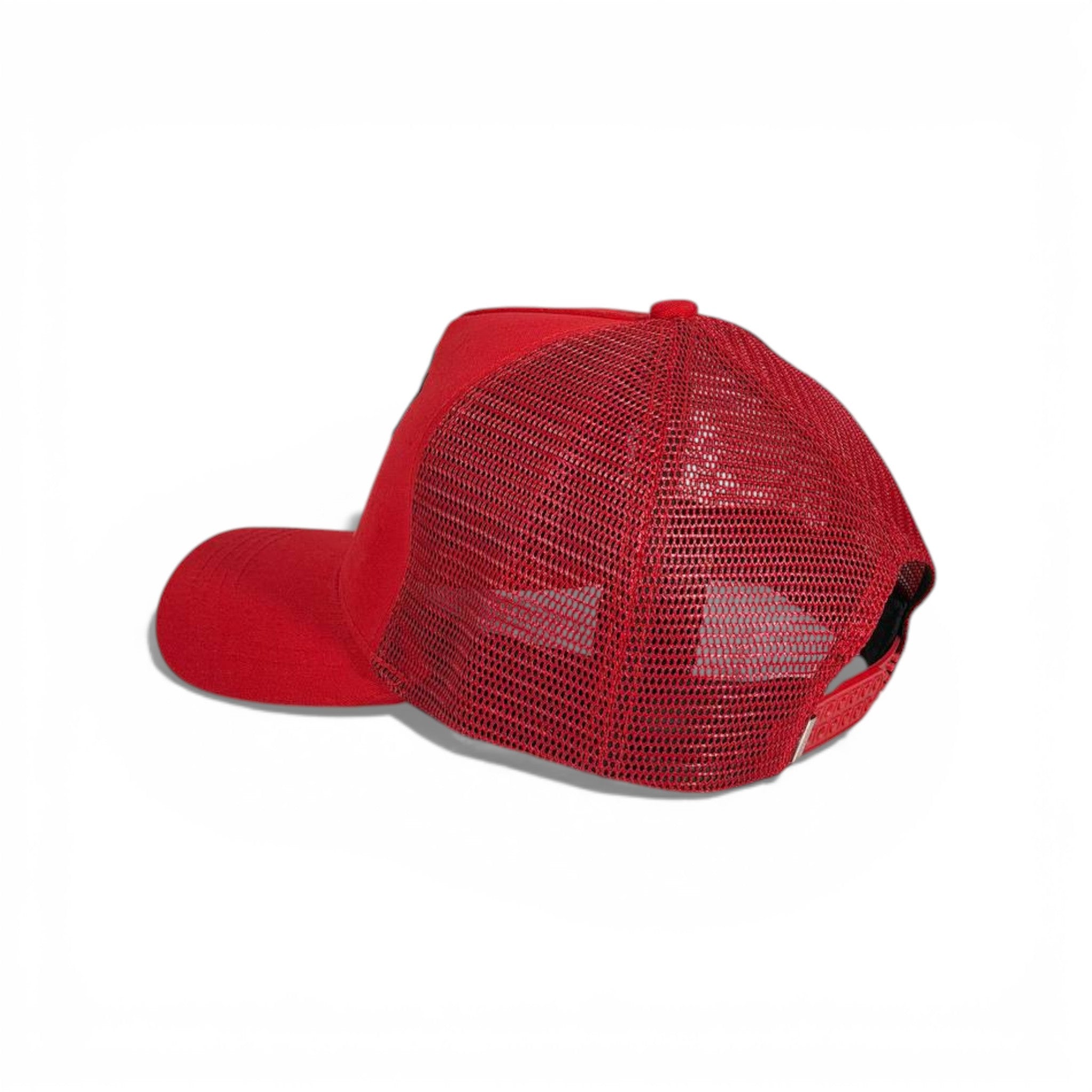 🧢 AMIRI Hollywood Trucker Cap – Red