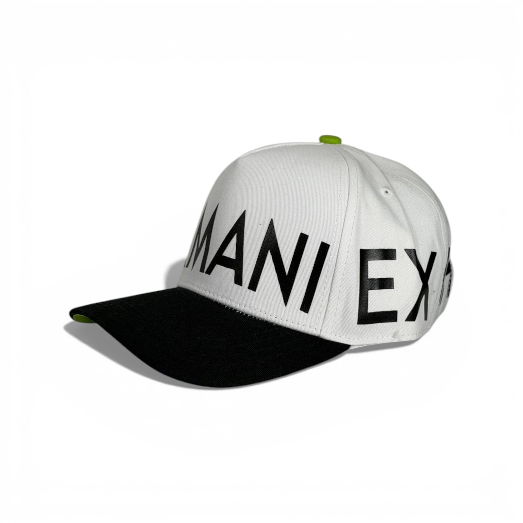🧢 Emporio Armani White & Black Baseball Cap – Bold Logo Edition 🤍🖤✨