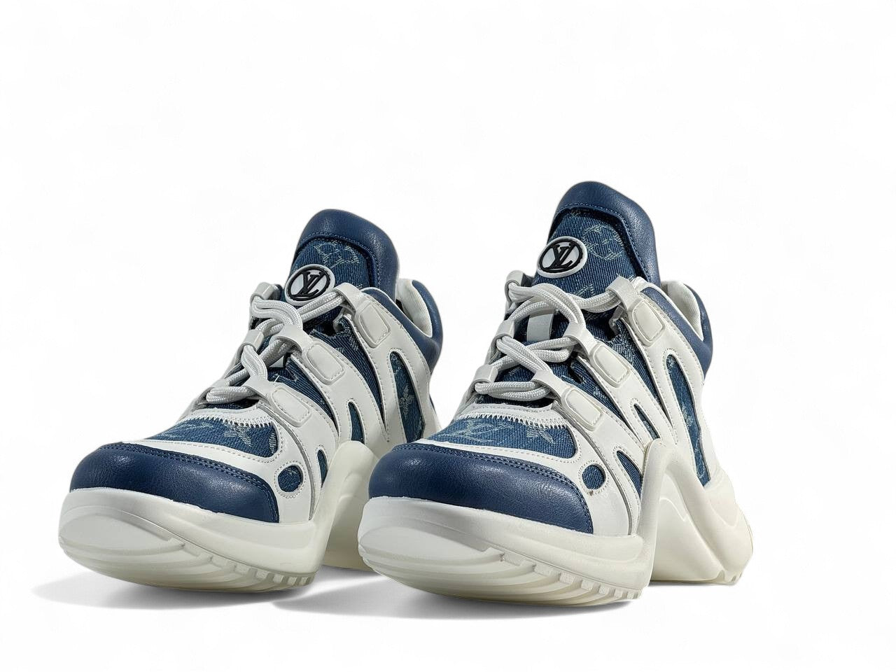 Louis Vuitton Archlight Sneakers 👟✨ | Blue & White Luxury Designer Trainers