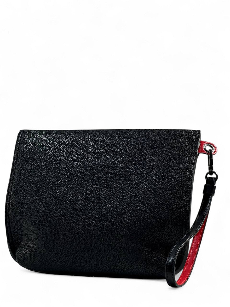 Christian Louboutin Black Studded Clutch 🖤✨ | Luxury Designer Wristlet Bag