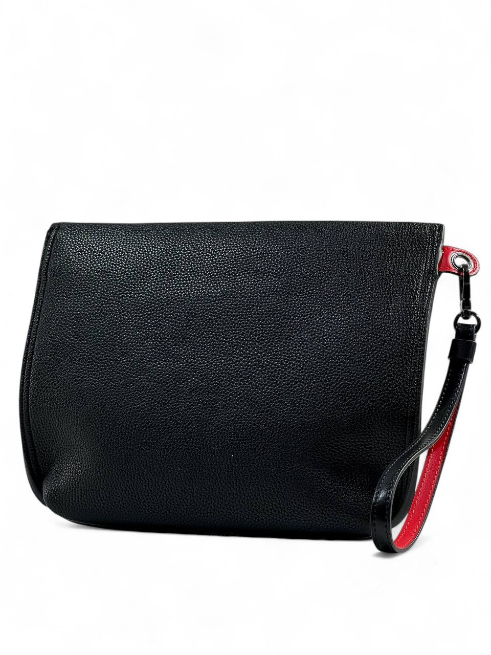 Christian Louboutin Black Studded Clutch 🖤✨ | Luxury Designer Wristlet Bag