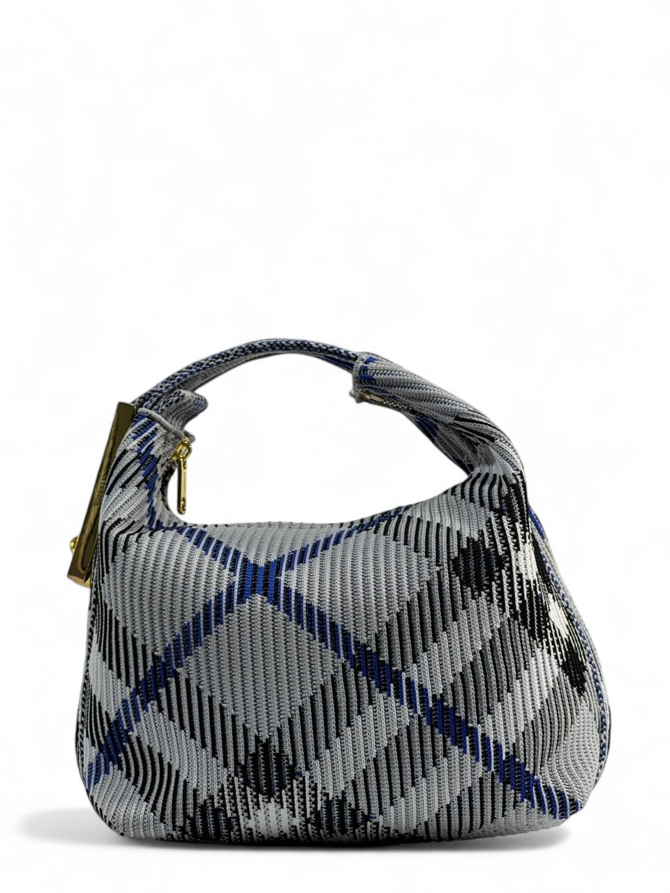 Burberry Check Mini Top Handle Bag 🖤💙✨ | Iconic Plaid Designer Purse