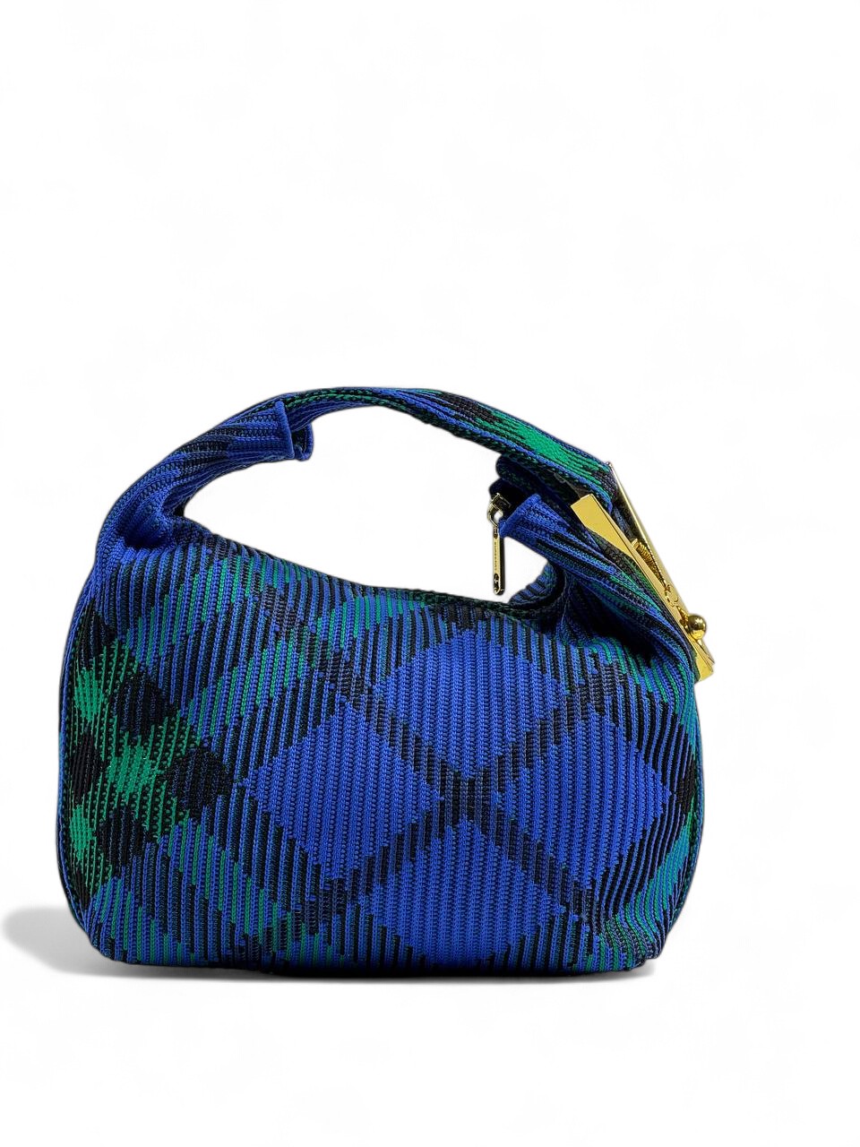 Burberry Blue & Green Check Mini Bag 💙💚✨ | Iconic Plaid Designer Purse