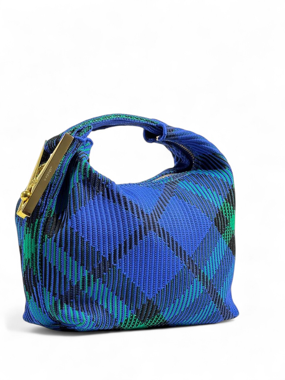 Burberry Blue & Green Check Mini Bag 💙💚✨ | Iconic Plaid Designer Purse