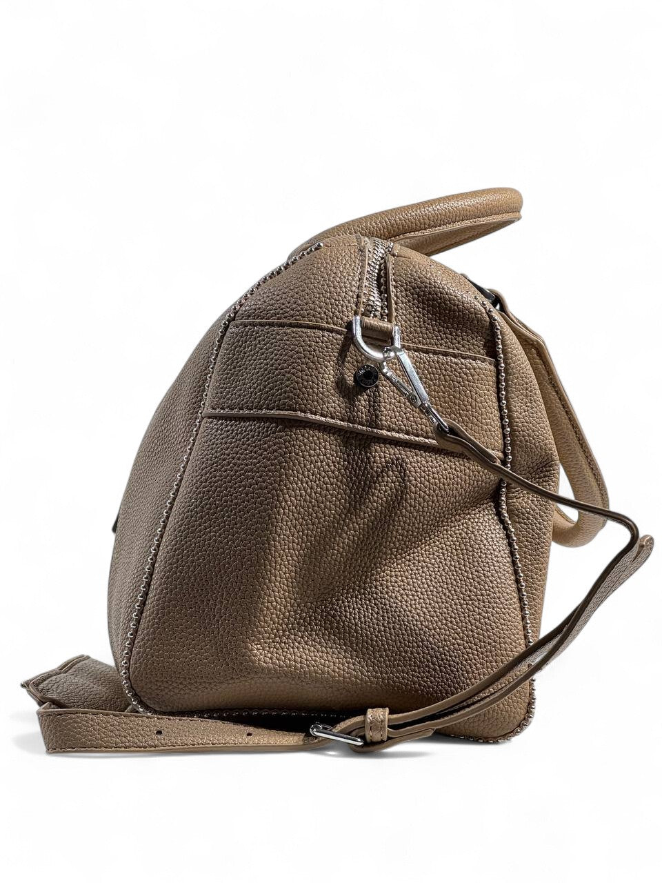 Zadig & Voltaire Taupe Duffel Bag 👜 | Chic Parisian Statement