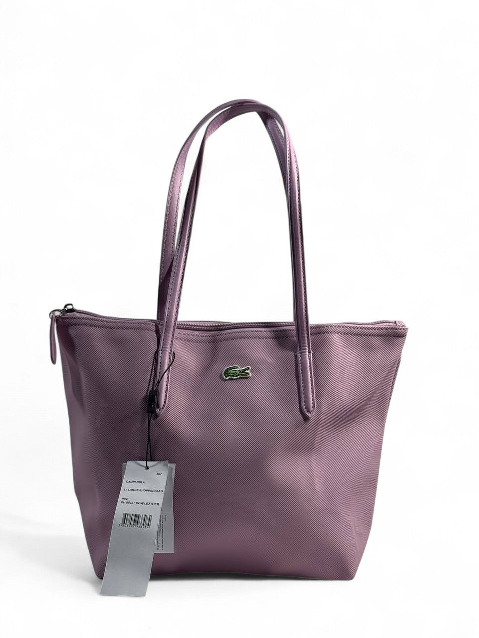 โจ Lacoste Medium Tote Bag โ Mauve Purple | Elegant Everyday Style ๐๐