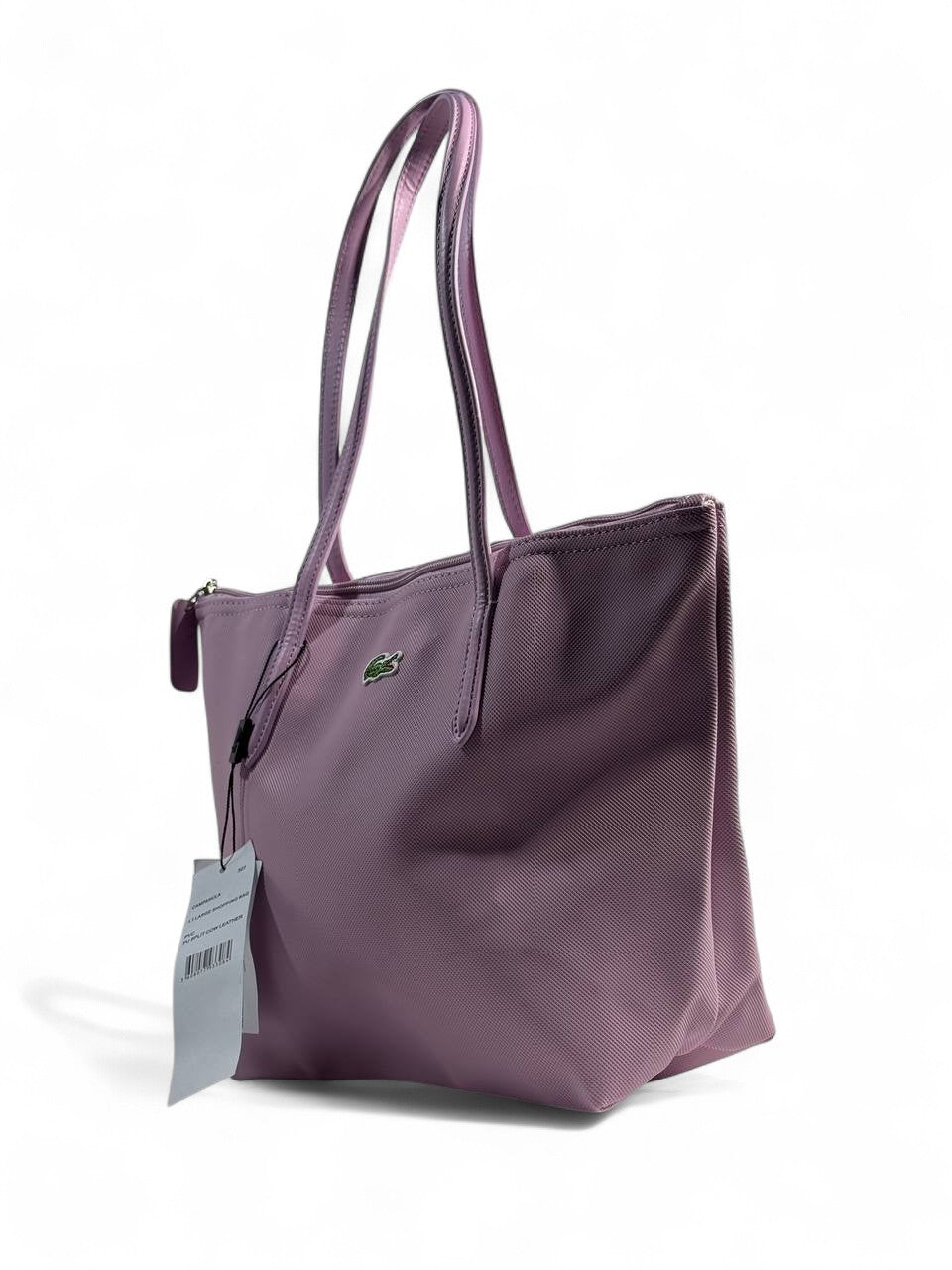โจ Lacoste Medium Tote Bag โ Mauve Purple | Elegant Everyday Style ๐๐