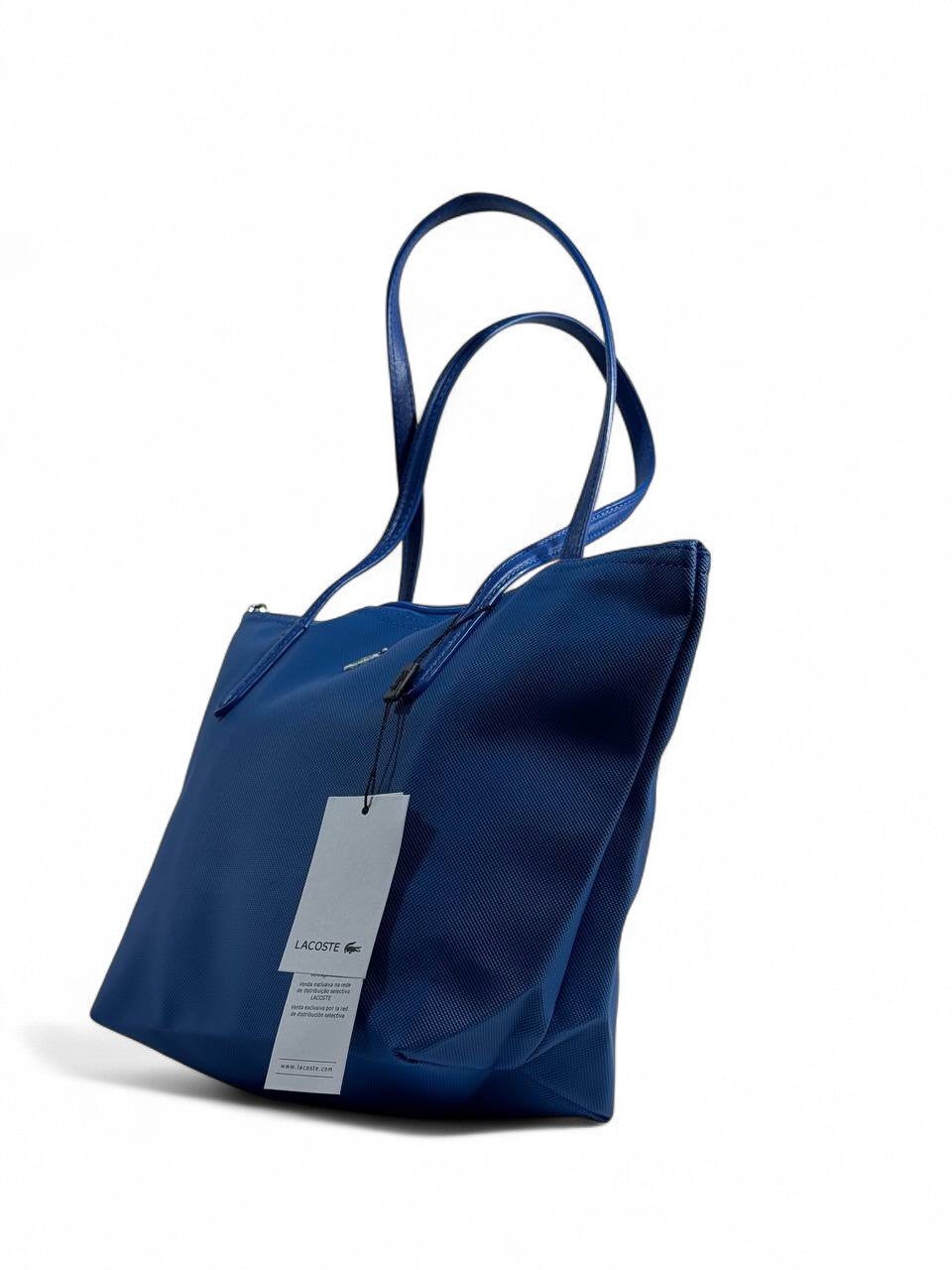 โจ Lacoste Medium Tote Bag โ Royal Blue | Classic & Chic ๐๐ผ