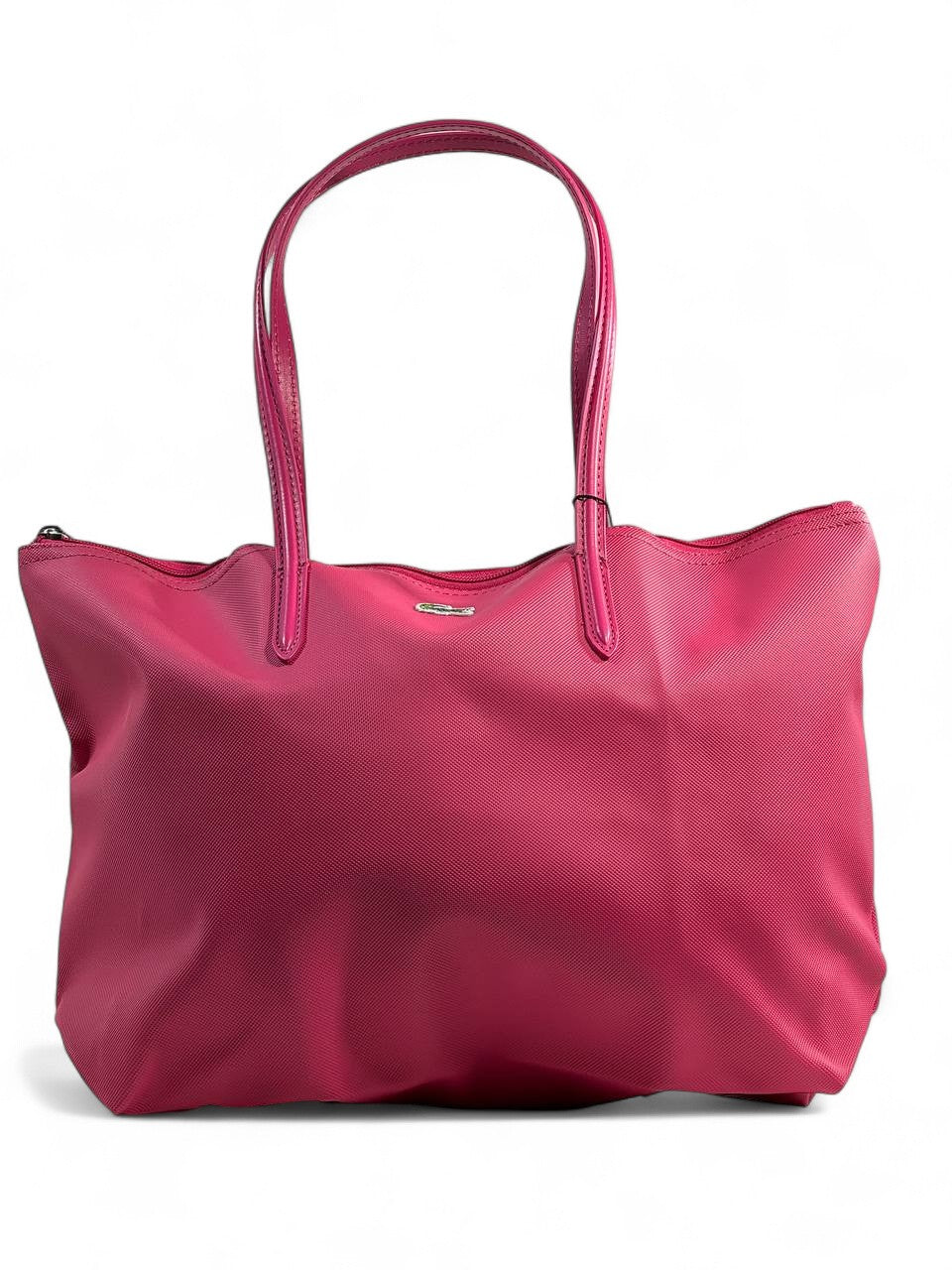 ๐ Lacoste Large Tote Bag โ Bold Pink | Spacious & Stylish ๐โจ