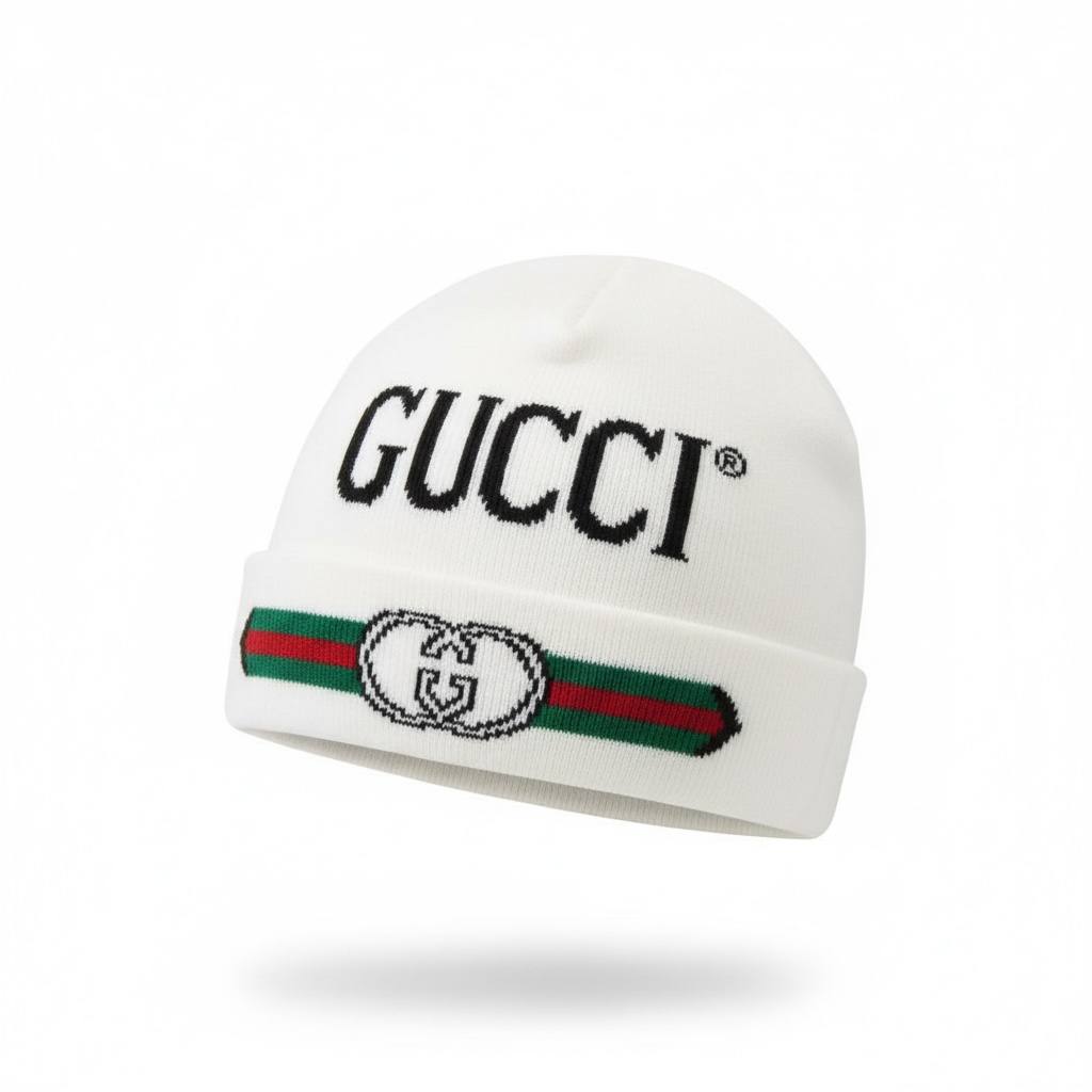 đ¤ Gucci Signature Knit Beanie â Iconic Winter Style âď¸