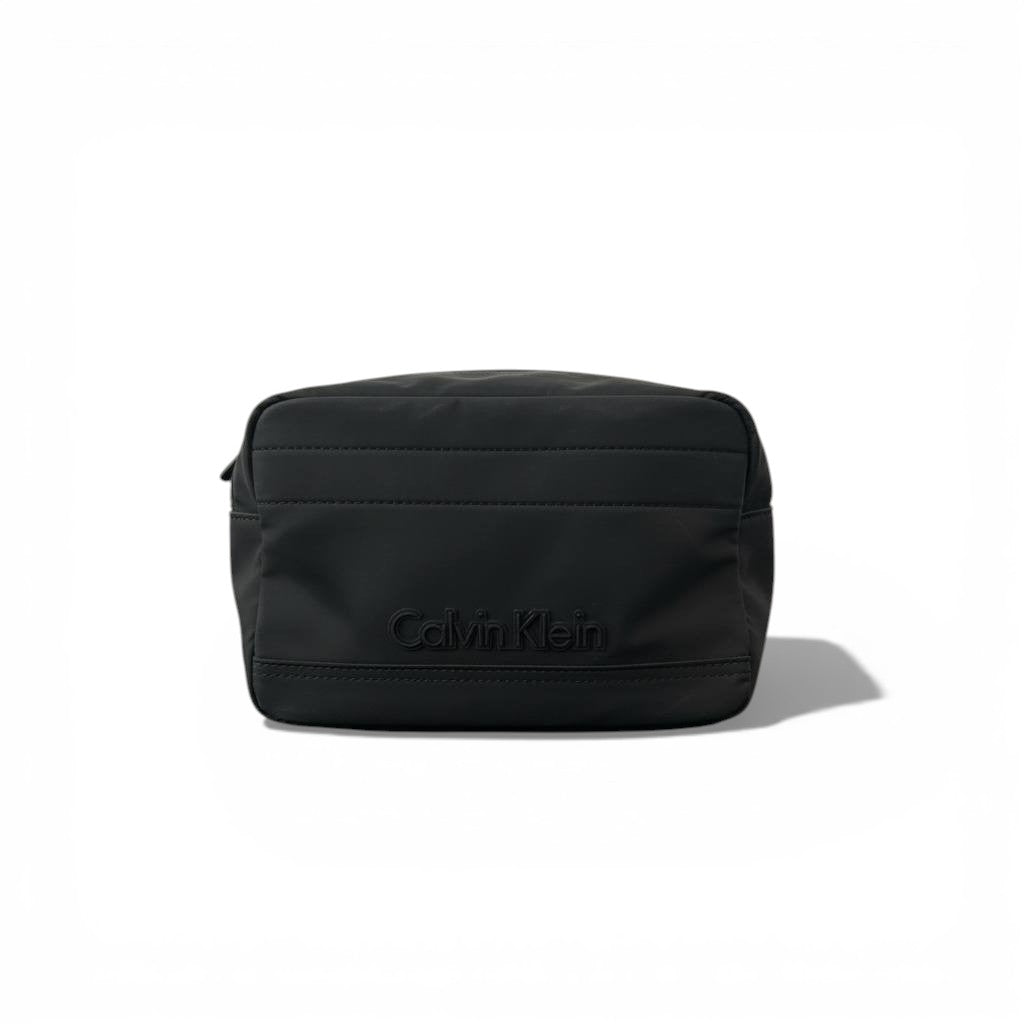 🖤 Calvin Klein Minimal Black Toiletry Bag