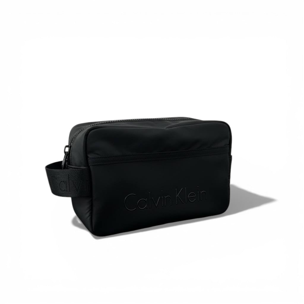 🖤 Calvin Klein Minimalist Black Toiletry Pouch