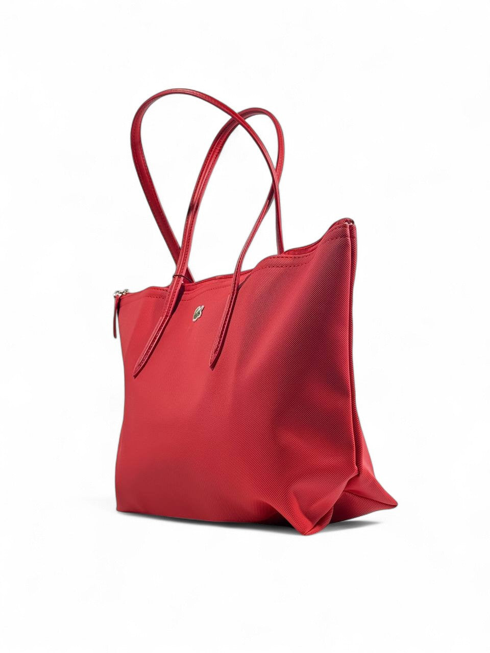 Lacoste Red Tote Bag – Iconic Minimal Edition ❤️🐊