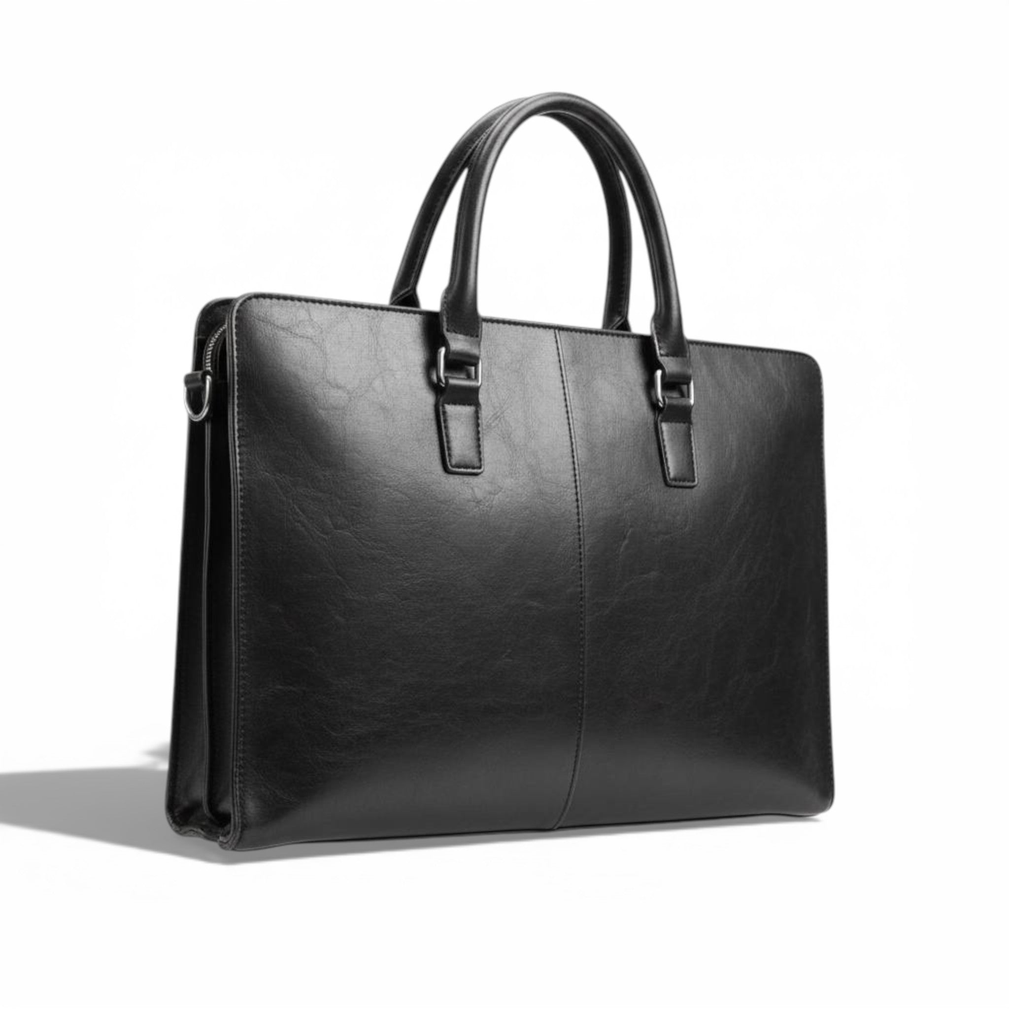 🖤 Montblanc Classic Leather Business Bag – Black | Timeless Executive Style ✨