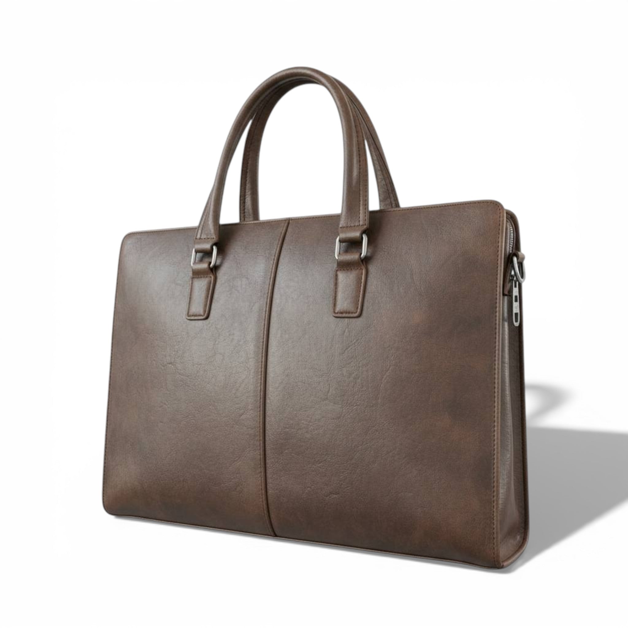 🤎 Montblanc Classic Leather Business Bag – Brown | Executive Elegance ✨