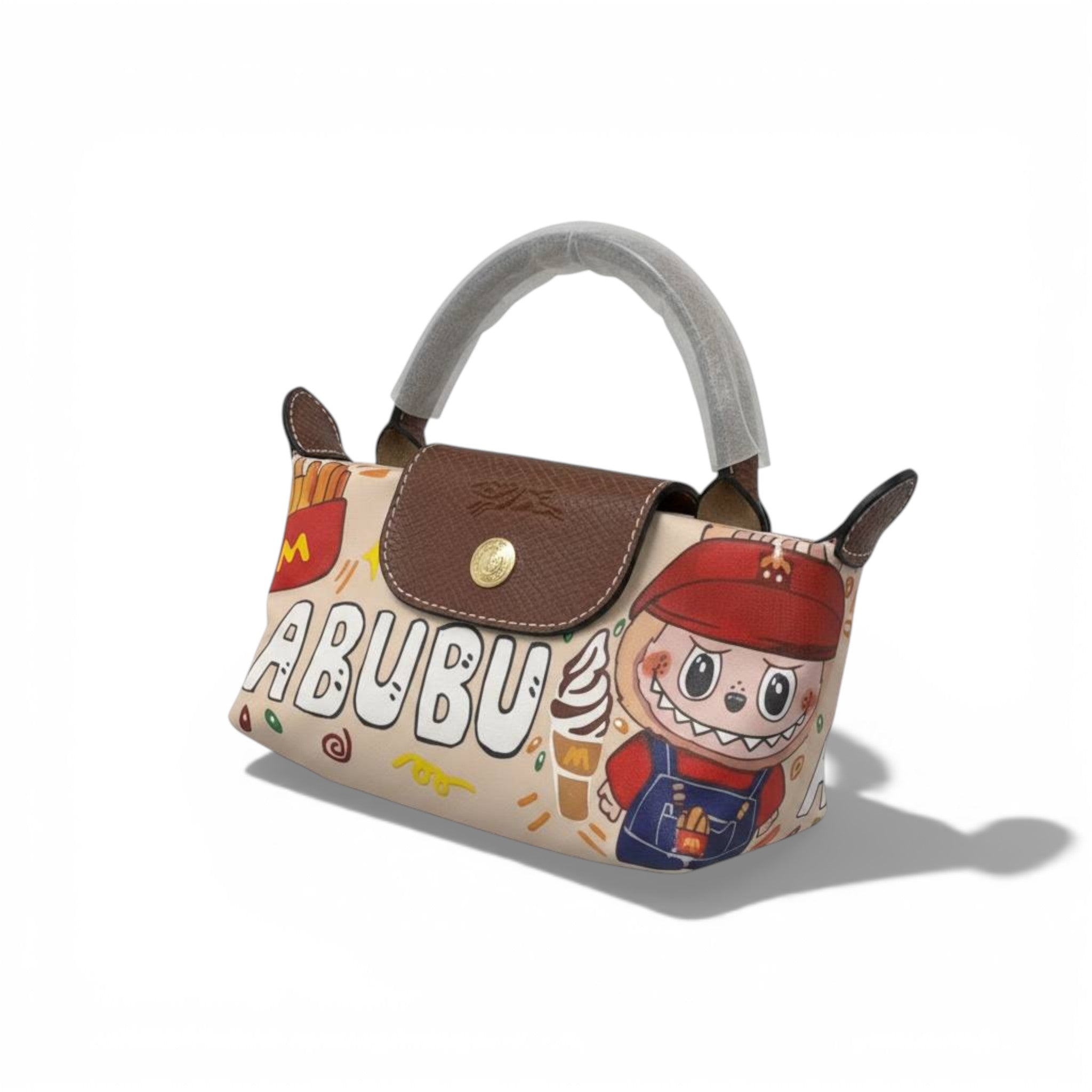 🧸 Labubu Mini Top-Handle Bag | Playful Character Edition 🎨