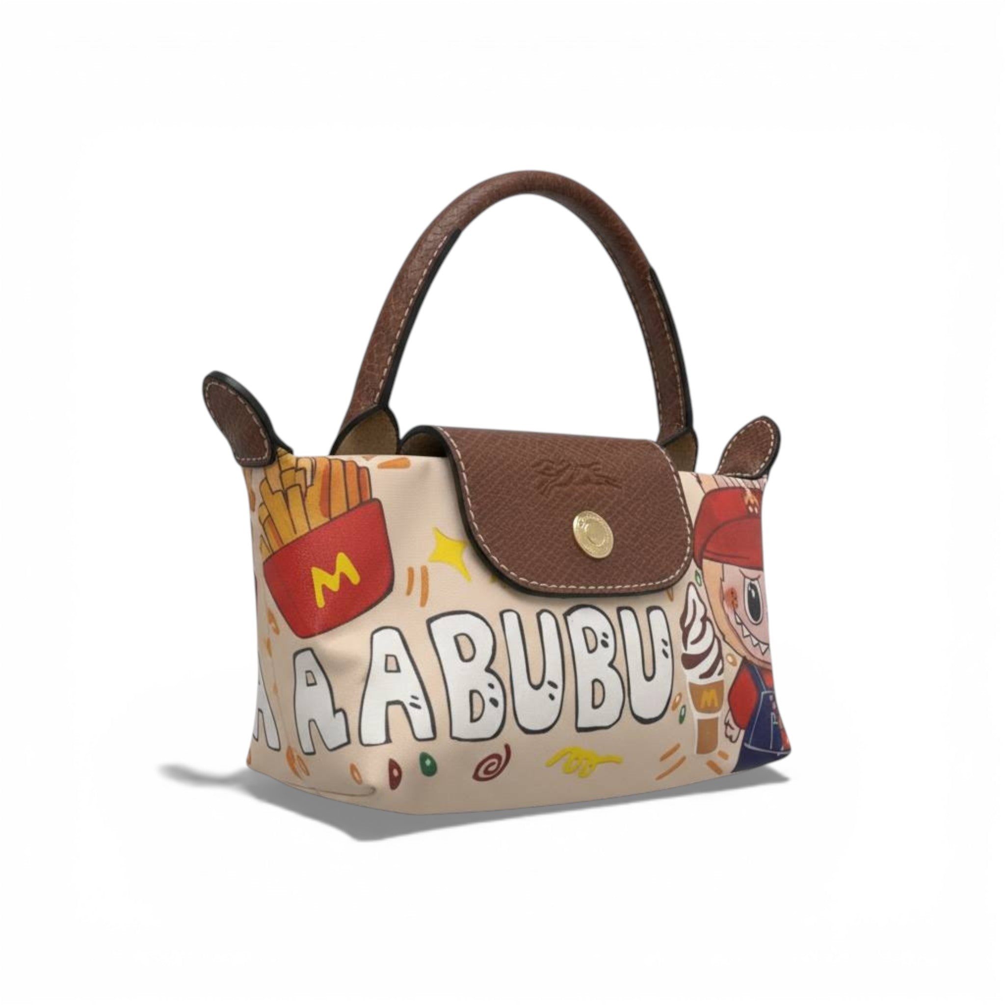 🧸 Labubu Mini Top-Handle Bag | Playful Character Edition 🎨