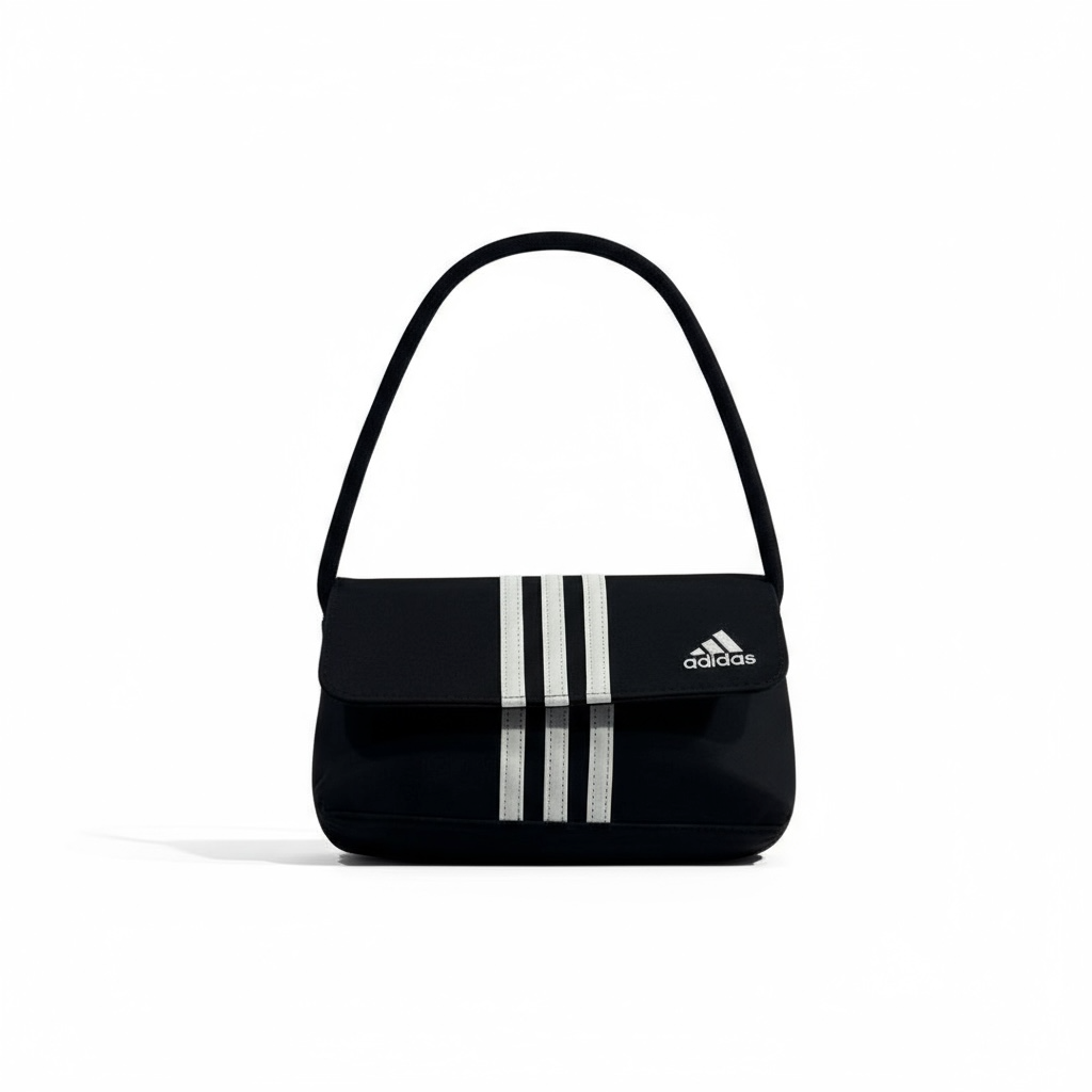 🖤 Adidas Triple-Stripe Shoulder Bag – Iconic Street Chic 🖤