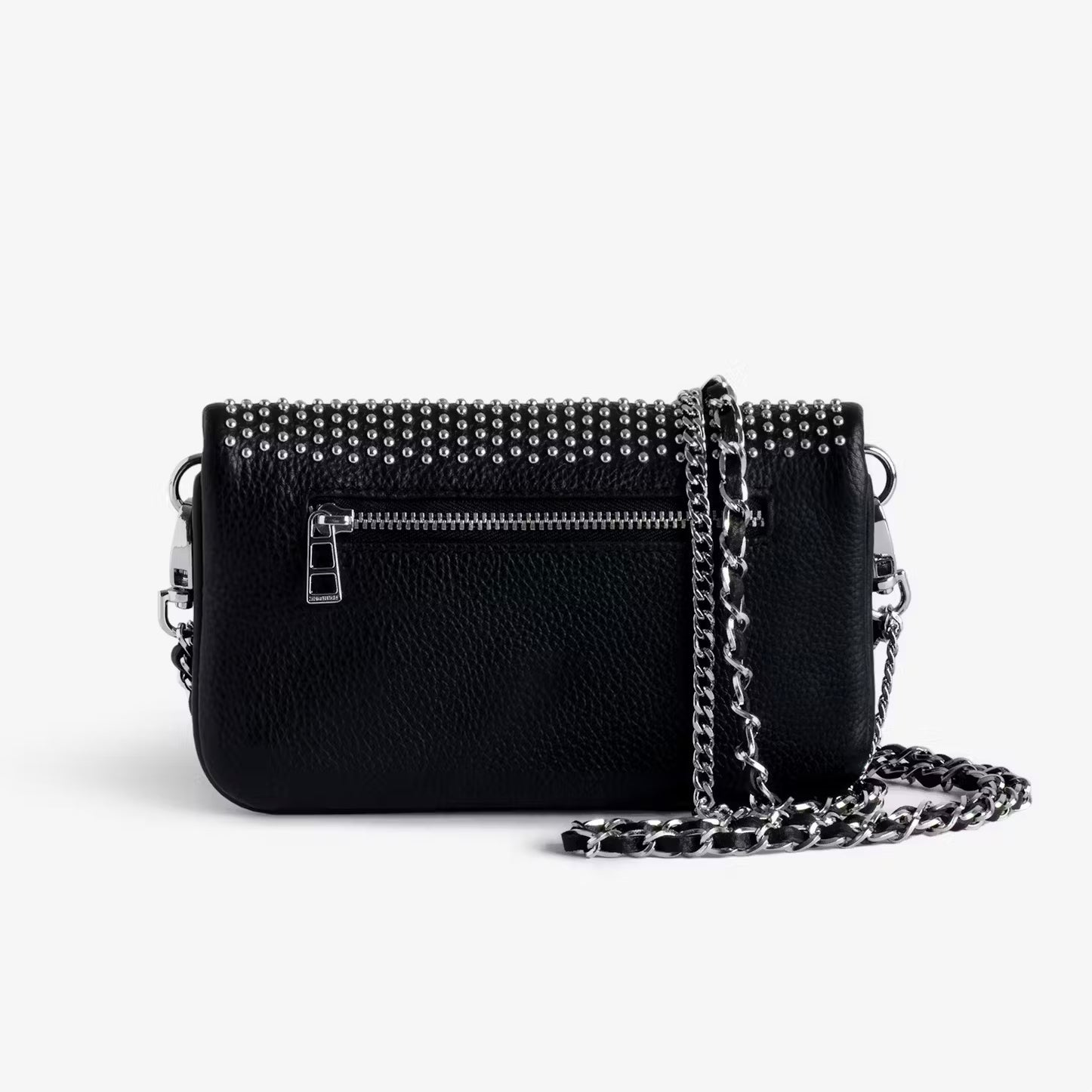 ZADIG & VOLTAIRE Studded Clutch Bag 🖤✨ | Rock-Chic Statement