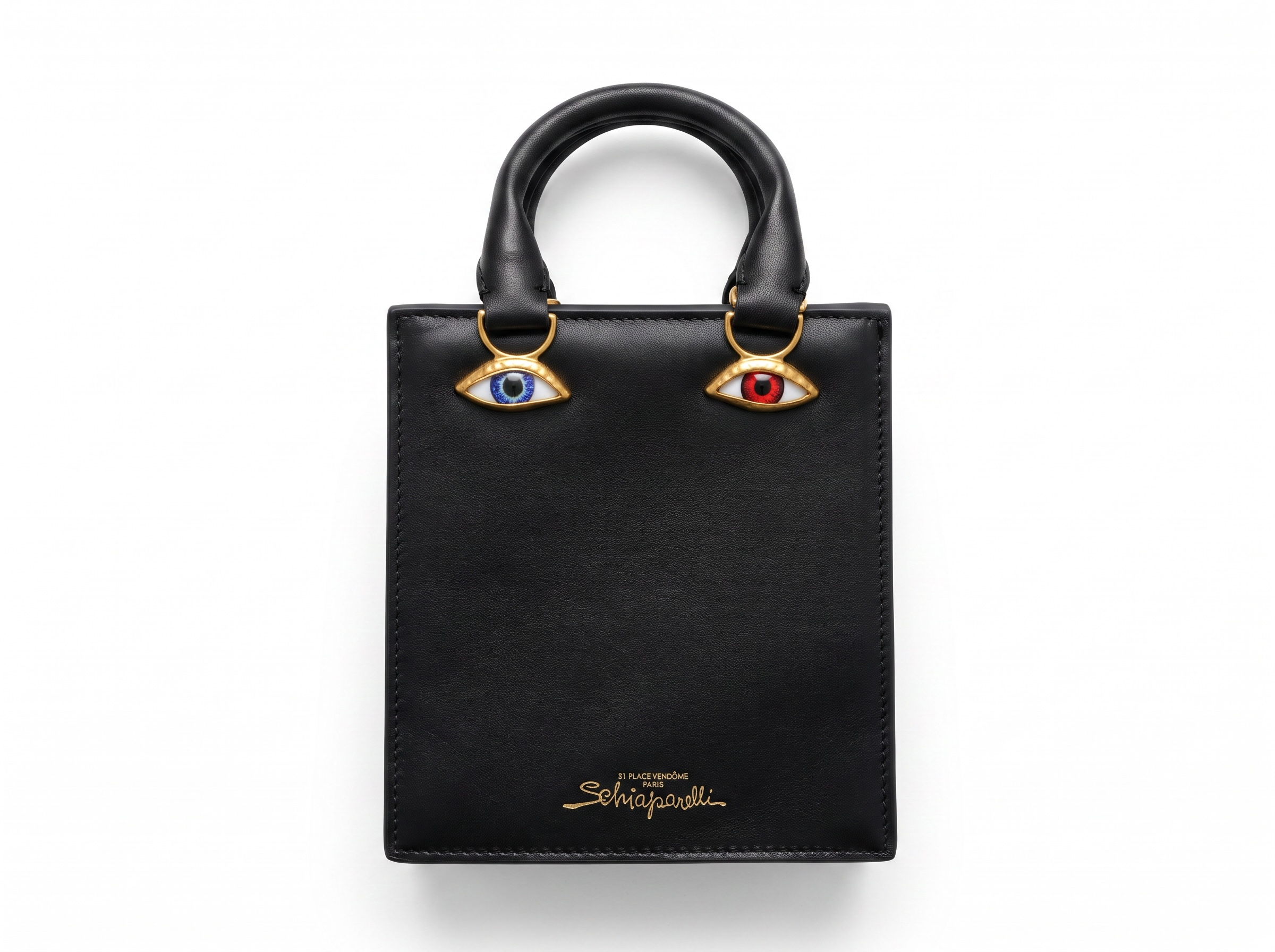 👜 Schiaparelli Face Mini Tote Bag