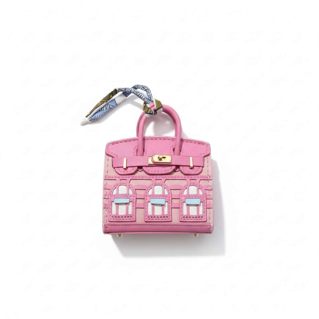 Hermès Mini Kelly BagCharm 💗✨ | Luxury Key Holder