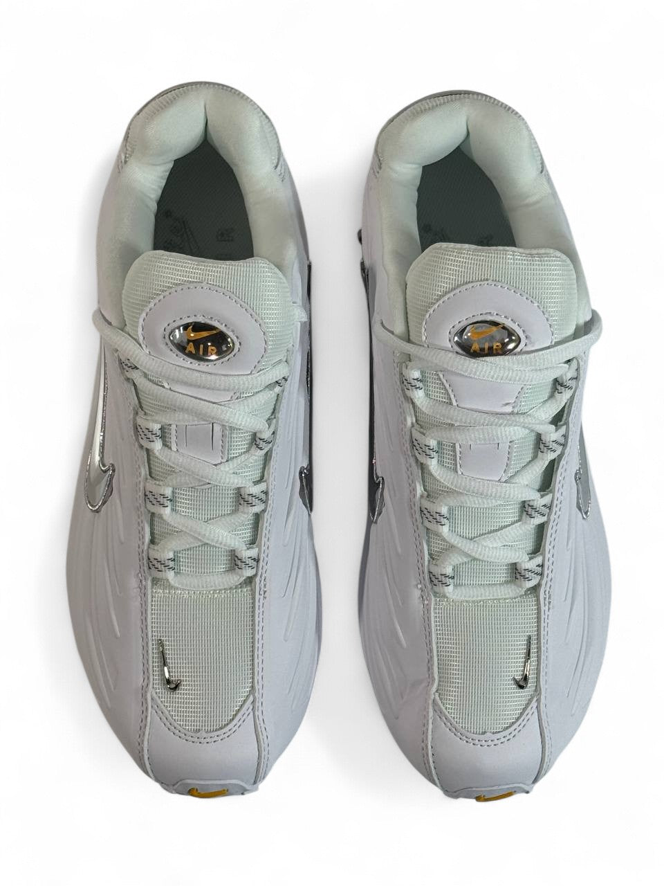 ⚡ Nike Shox Silver Chrome Edition 👟 | Luxury Meets Performance