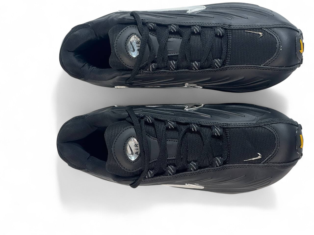 🖤 Nike Shox Black Chrome Edition 👟 | Bold Power. Timeless Style.