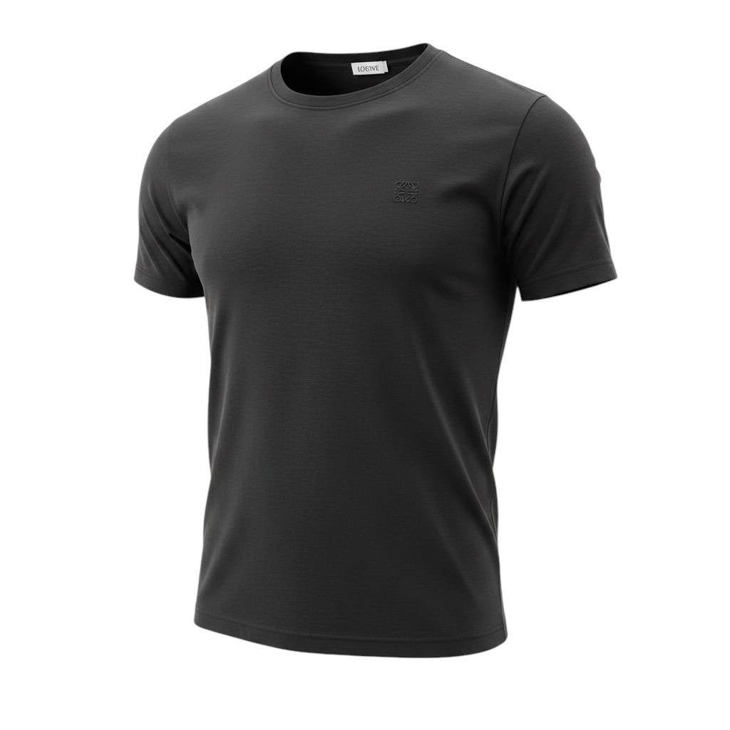 Loewe Minimalist Black Premium T-Shirt – Luxury Everyday Essential 🖤✨